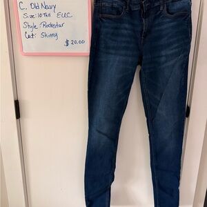 Old Navy Women's Indigo Skinny Jeans